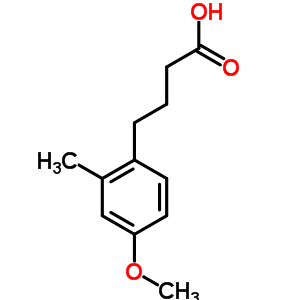 4-(4-Methoxy-2-methyl-phenyl)-butyric acid Structure,6307-30-8Structure