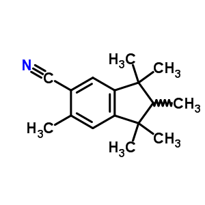 2,3-Dihydro-1,1,2,3,3,6-hexamethyl-1h-indene-5-carbonitrile Structure,63084-13-9Structure