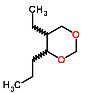 5-Ethyl-4-propyl-1,3-dioxane Structure,6309-45-1Structure