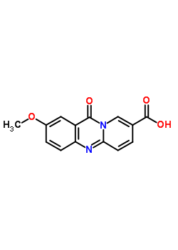 2-Methoxy-11-oxo-11h-pyrido(2,1-b)quinazoline-8-carboxylic acid Structure,63094-36-0Structure