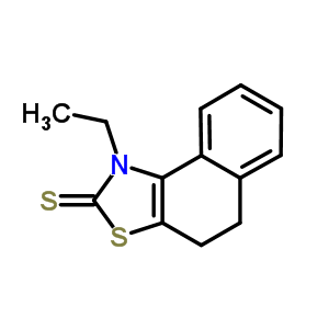 1-Ethyl-4,5-dihydronaphtho[1,2-d]thiazole-2(1h)-thione Structure,63123-25-1Structure