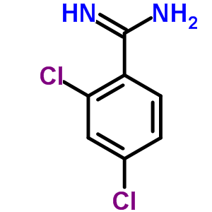 2,4-Dichloro-benzamidine Structure,63124-43-6Structure