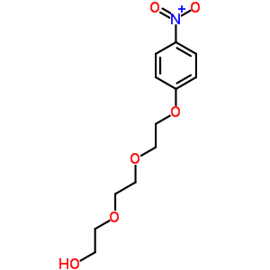 2-[2-[2-(4-Nitrophenoxy)ethoxy]ethoxy]ethanol Structure,63134-26-9Structure