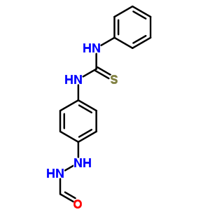 N-[4-(2-formylhydrazino)phenyl ]-n’-phenylthiourea Structure,63148-78-7Structure