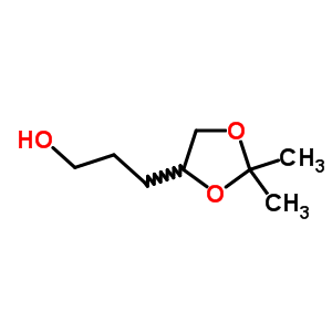 2,2-Dimethyl-1,3-dioxolane-4-propanol Structure,6318-30-5Structure