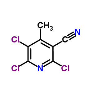 2,5,6-Trichloro-4-methylnicotinonitrile Structure,63195-39-1Structure