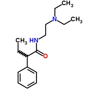 N-[2-(diethylamino)ethyl ]-2-phenylbutyramide Structure,63224-29-3Structure