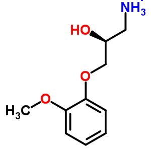 1-Amino-3-(2-methoxy-phenoxy)-propan-2-ol Structure,63257-76-1Structure