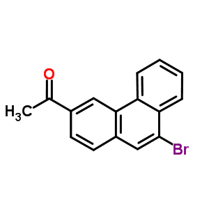 3-Acetyl-9-bromophenanthrene Structure,6328-08-1Structure