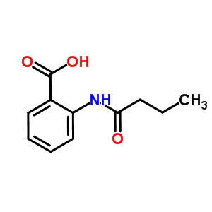 2-(Butyrylamino)benzoic acid Structure,6328-94-5Structure