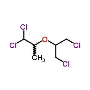 1,1-Dichloro-2-(1,3-dichloropropan-2-yloxy)propane Structure,63283-80-7Structure