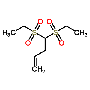 1-Butene,4,4-bis(ethylsulfonyl)- Structure,6330-44-5Structure