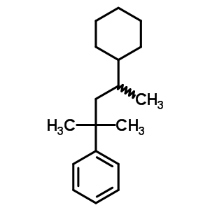 1-(3-Cyclohexyl-1,1-dimethylbutyl)benzene Structure,63302-58-9Structure