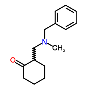 2-(Benzyl-methyl-amino)-methyl-cyclohexanone hydrochloride Structure,6333-27-3Structure