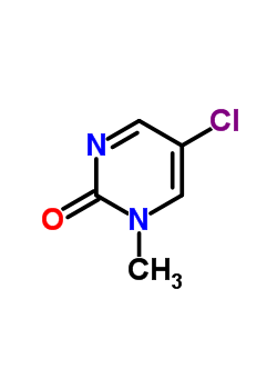 2(1H)-pyrimidinone,5-chloro-1-methyl- Structure,63331-06-6Structure