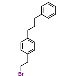 Benzene,1-(2-bromoethyl)-4-(3-phenylpropyl)- Structure,6337-60-6Structure