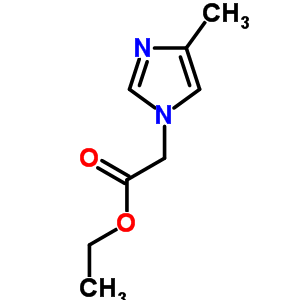 Ethyl 2-(4-methyl-1h-imidazol-1-yl)acetate Structure,6338-47-2Structure