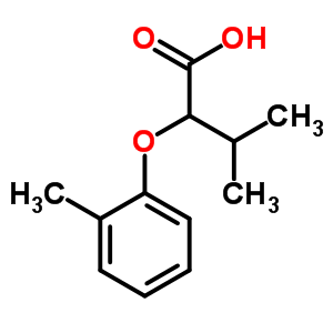 3-Methyl-2-(2-methylphenoxy)butanoic acid Structure,63403-13-4Structure