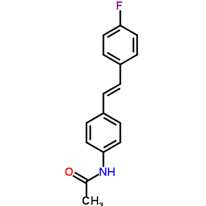 4’-[(E)-p-fluorostyryl ]acetanilide Structure,63407-60-3Structure