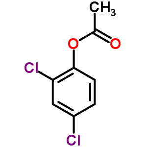 2,4-Dichlorophenol acetate Structure,6341-97-5Structure