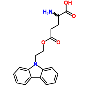 2-Amino-5-(2-carbazol-9-ylethoxy)-5-oxo-pentanoic acid Structure,63411-08-5Structure