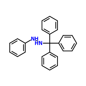 1-Phenyl-2-tritylhydrazine Structure,63418-38-2Structure