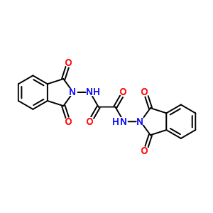 N,n’-bis[(1,3-dihydro-1,3-dioxo-2h-isoindol)-2-yl ]ethanediamide Structure,63428-99-9Structure