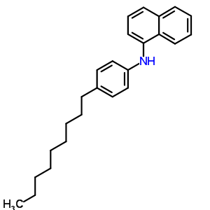 N-(nonylphenyl)-1-naphthalenamine) Structure,63451-49-0Structure