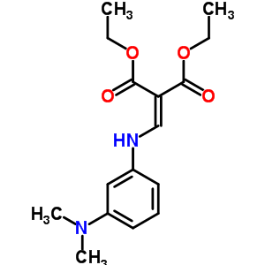 Diethyl 2-[[(3-dimethylaminophenyl)amino]methylidene]propanedioate Structure,63463-11-6Structure