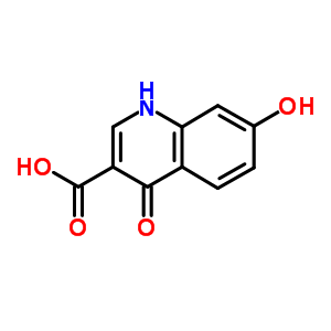 4,7-Dihydroxy-3-quinolinecarboxylic acid Structure,63463-27-4Structure