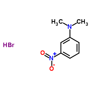 N,n-dimethyl-3-nitroanilinium monobromide Structure,63467-70-9Structure