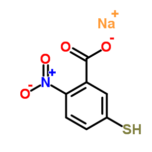 5-Mercapto-2-nitrobenzoic acid sodium salt Structure,63467-78-7Structure