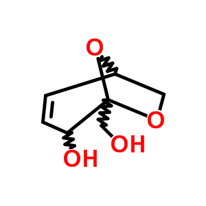 1-(Hydroxymethyl)-7,8-dioxabicyclo[3.2.1]oct-3-en-2-ol Structure,63488-00-6Structure