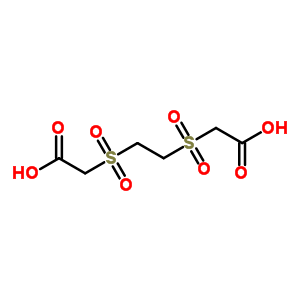 2-[2-(Carboxymethylsulfonyl)ethylsulfonyl ]acetic acid Structure,63512-47-0Structure