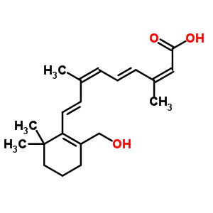 All-trans-18-hydroxy retinoic acid Structure,63531-93-1Structure