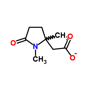 Methyl 1-methyl-5-oxopyrrolidine-2-acetate Structure,63537-14-4Structure