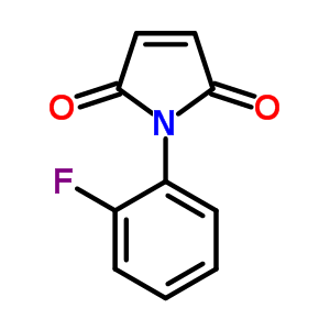 1-(2-Fluorophenyl)-1h-pyrrole-2,5-dione Structure,63566-53-0Structure