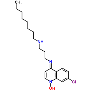 7-Chloro-n-[3-(octylamino)propyl ]-4-quinolinamine1-oxide Structure,63680-59-1Structure