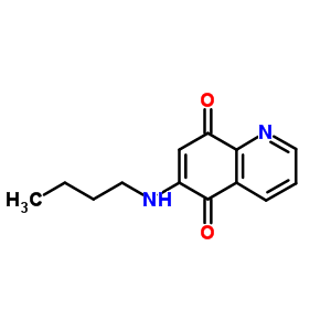 6-(Butylamino)-5,8-quinolinedione Structure,63680-63-7Structure