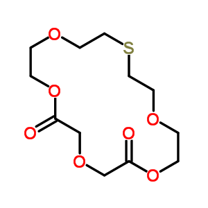 2,6-Diketo-13-thia-18-crown-6 Structure,63689-59-8Structure