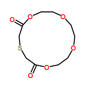 2,6-Diketo-4-thia-15-crown-5 Structure,63689-63-4Structure