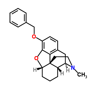 3-Benzyloxy-4,5α-epoxy-17-methylmorphinan Structure,63690-25-5Structure