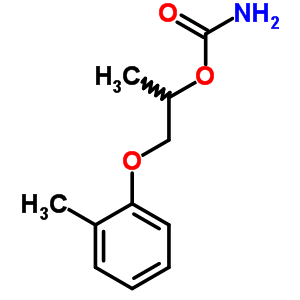 1-Methyl-2-(2-methylphenyloxy)ethyl =carbamate Structure,63716-26-7Structure