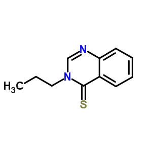 3-Propylquinazoline-4(3h)-thione Structure,63717-02-2Structure