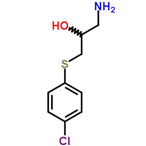 1-Amino-2-[(p-chlorophenyl)thio]-2-propanol Structure,63744-52-5Structure