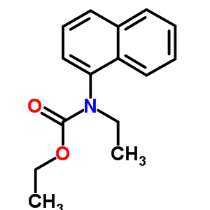 N-ethyl-1-naphthalenecarbamic acid ethyl ester Structure,63766-00-7Structure