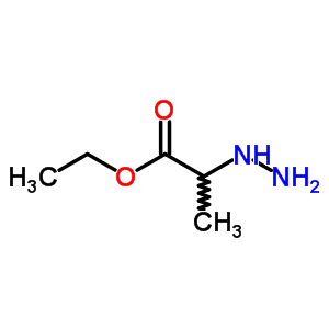 Ethyl 2-hydrazinylpropanoate Structure,63772-20-3Structure