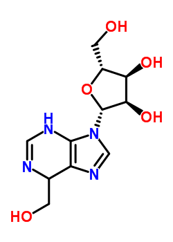 1,6-Dihydro-6-(hydroxymethyl)purine riboside Structure,63813-87-6Structure