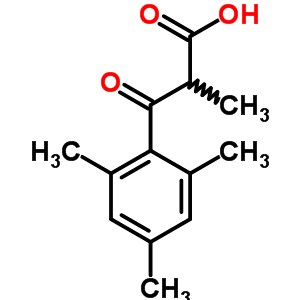 α,2,4,6-tetramethyl-β-oxobenzenepropionic acid Structure,63815-32-7Structure