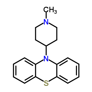 10-(1-Methyl-4-piperidinyl)-10h-phenothiazine Structure,63834-14-0Structure